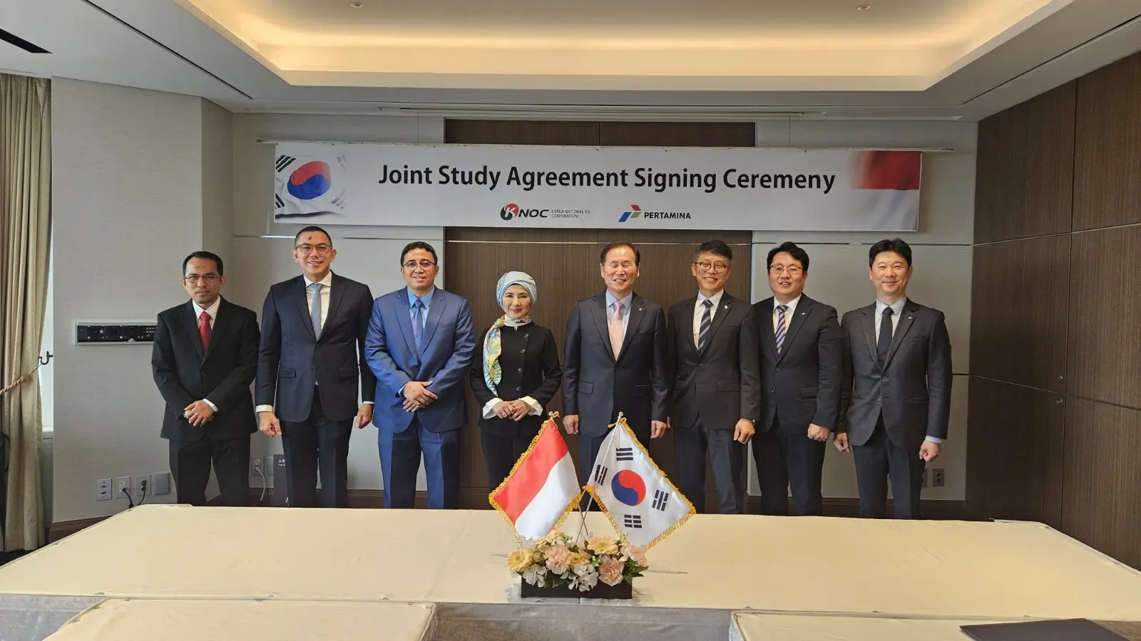 Pertamina jajaki kerja sama pengembangan Rig-to-CCS dengan KNOC, Rabu (10/1). (Foto: Dok. Pertamina)
