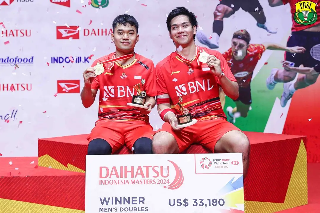 Leo Rolly Carnando  Pebulu Tangkis Muda yang Kembali Raih Medali Emas