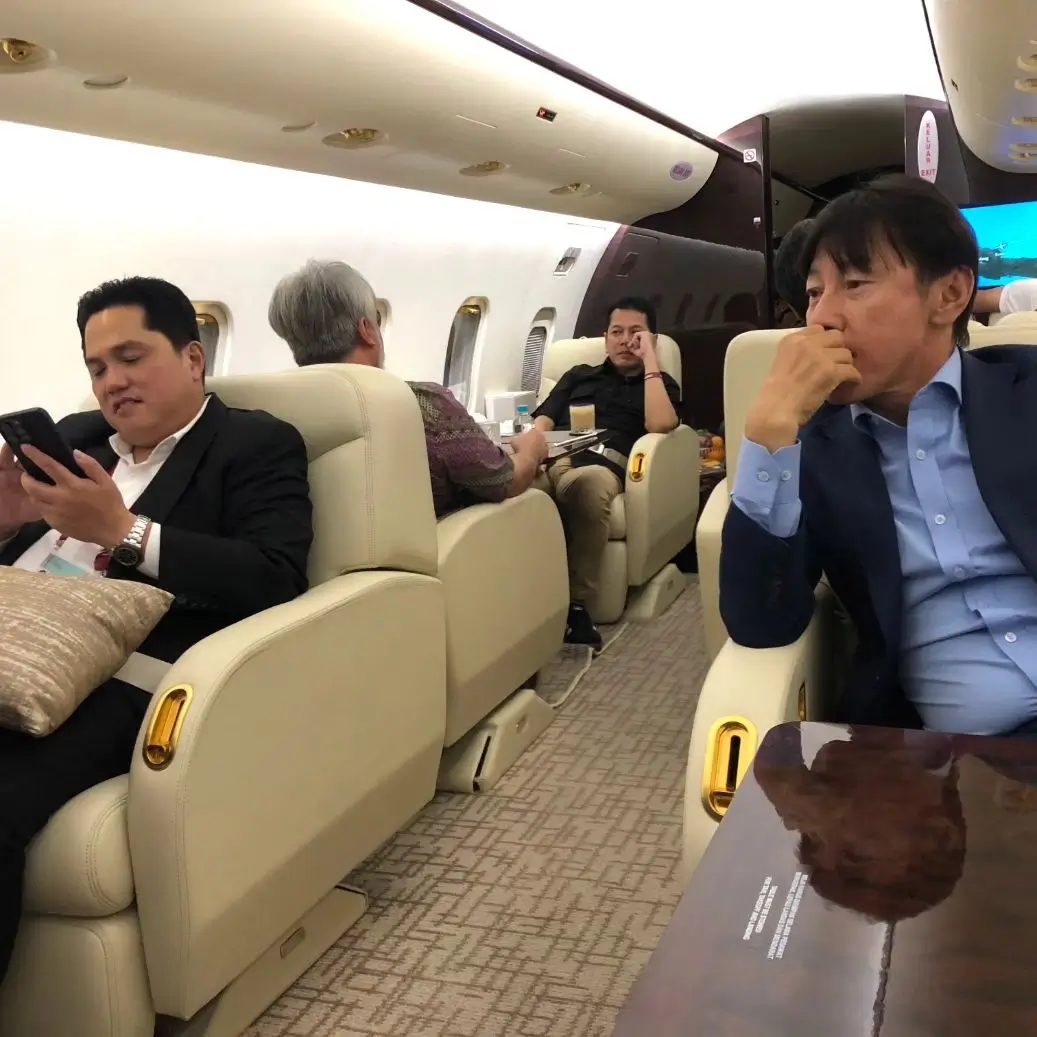 Ketua Umum PSSI, Erick Thohir berencana untuk memperpanjang kontrak Shin Tae-yong. Foto: Istimewa