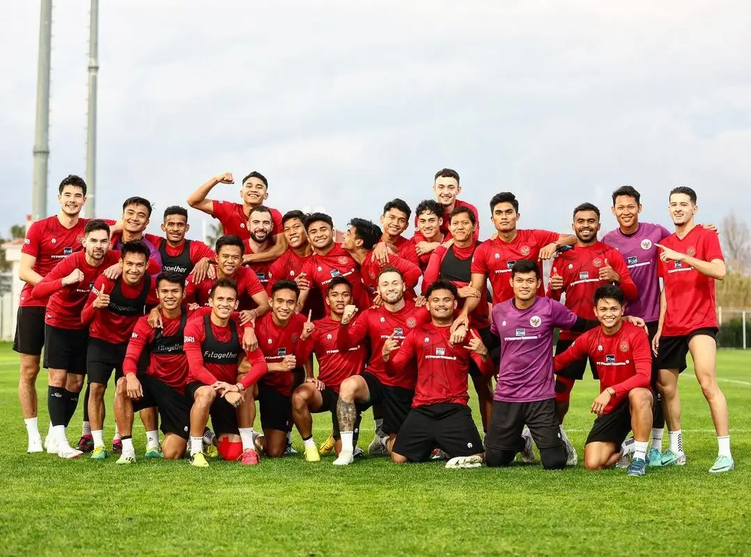 Timnas Indonesia siap untuk Piala Asia 2023. Foto: Instagram Saddil