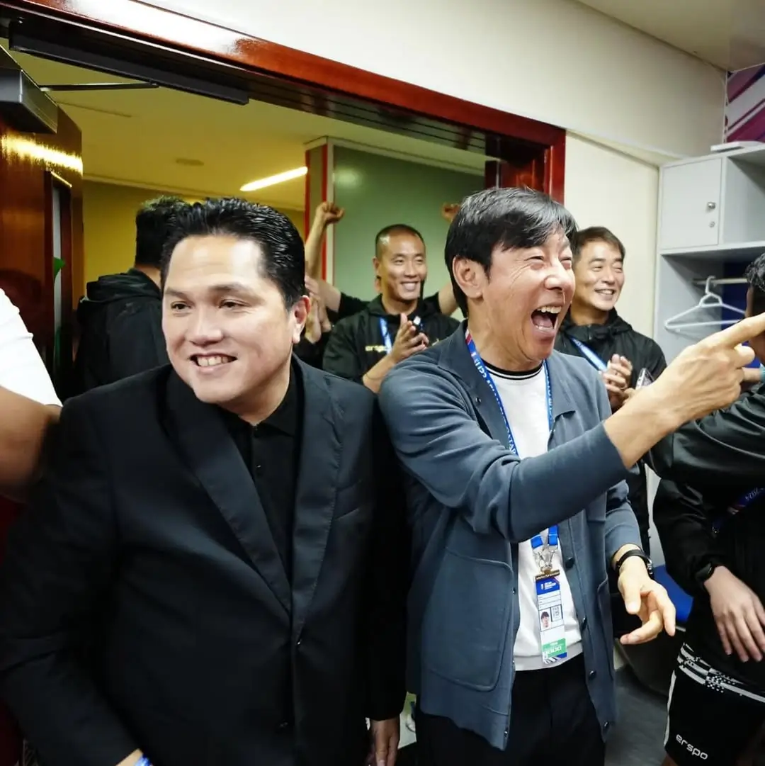 Shin Tae-yong dikabarkan belum tanda tangan surat pemecatan dari Timnas Indonesia. Foto: Istimewa