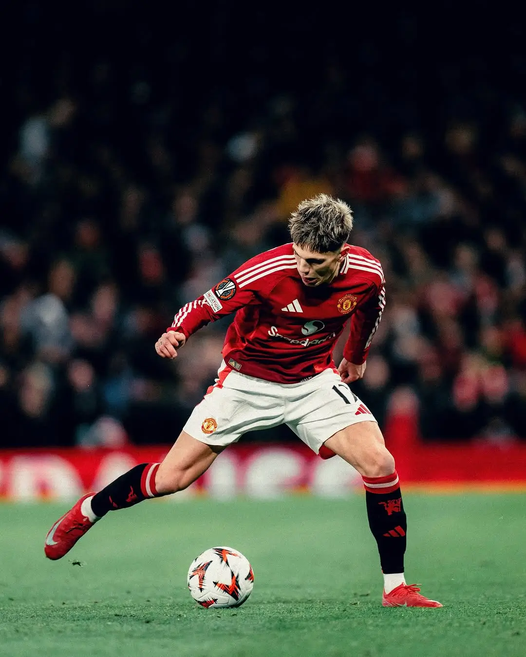 Winger Manchester United, Alejandro Garnacho diincar Chelsea dan Napoli. Foto Instagram Alejandro Garnacho.