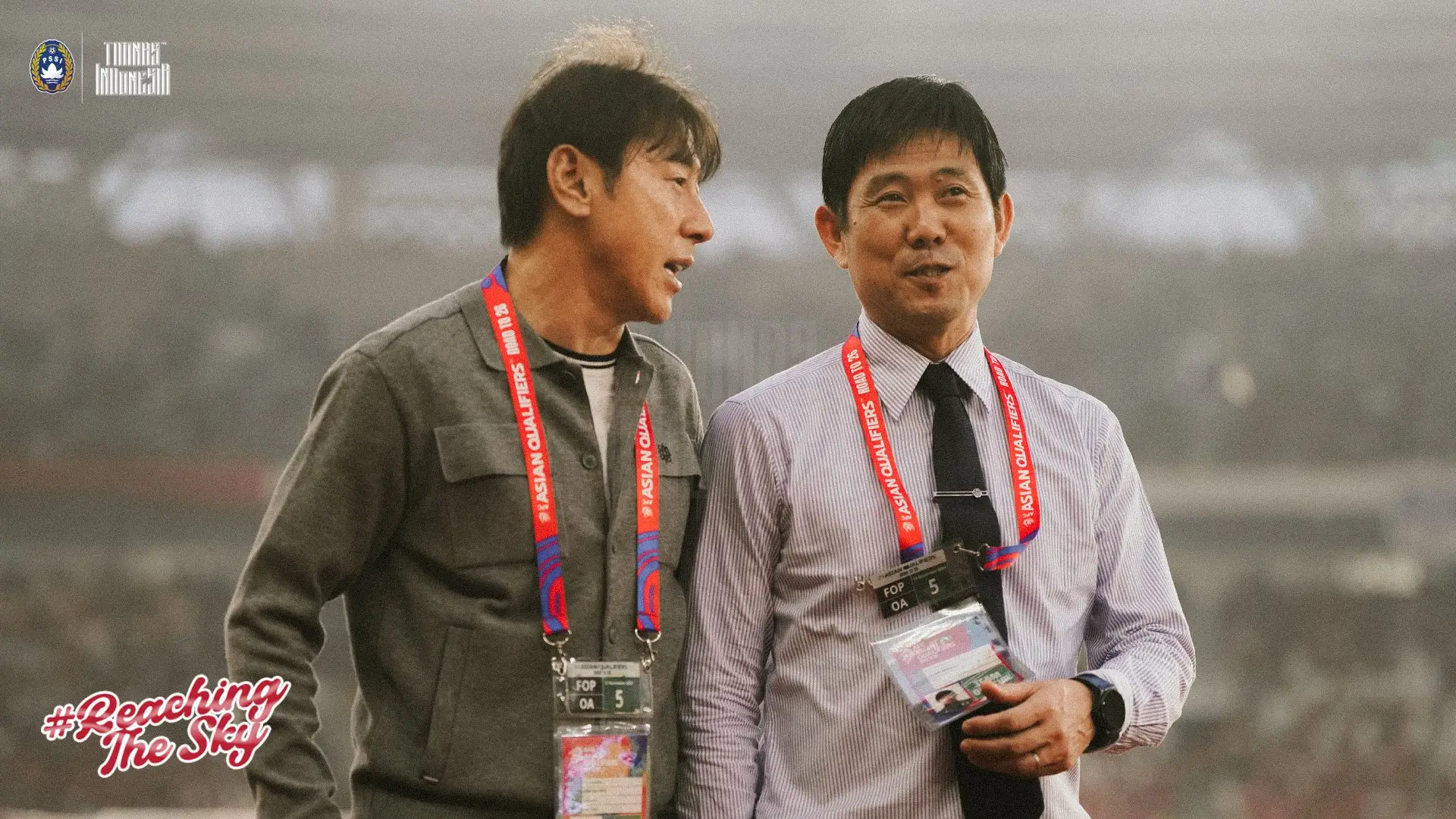 Pelatih Timnas Indonesia, Shin Tae-yong mulai tertekan. (Foto: X Timnas Indonesia)
