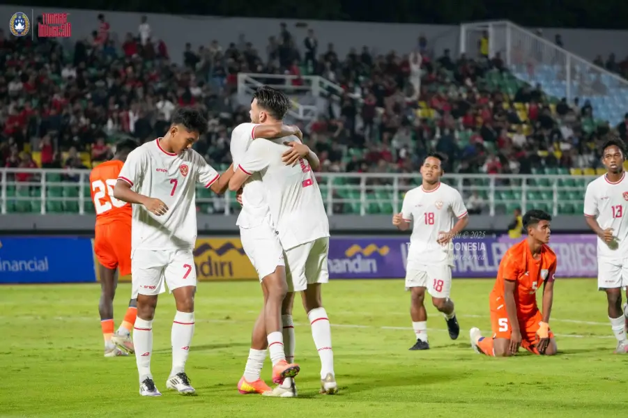 Timnas Indonesia U-20 menatap Piala Asia U-20 2025. Foto: PSSI