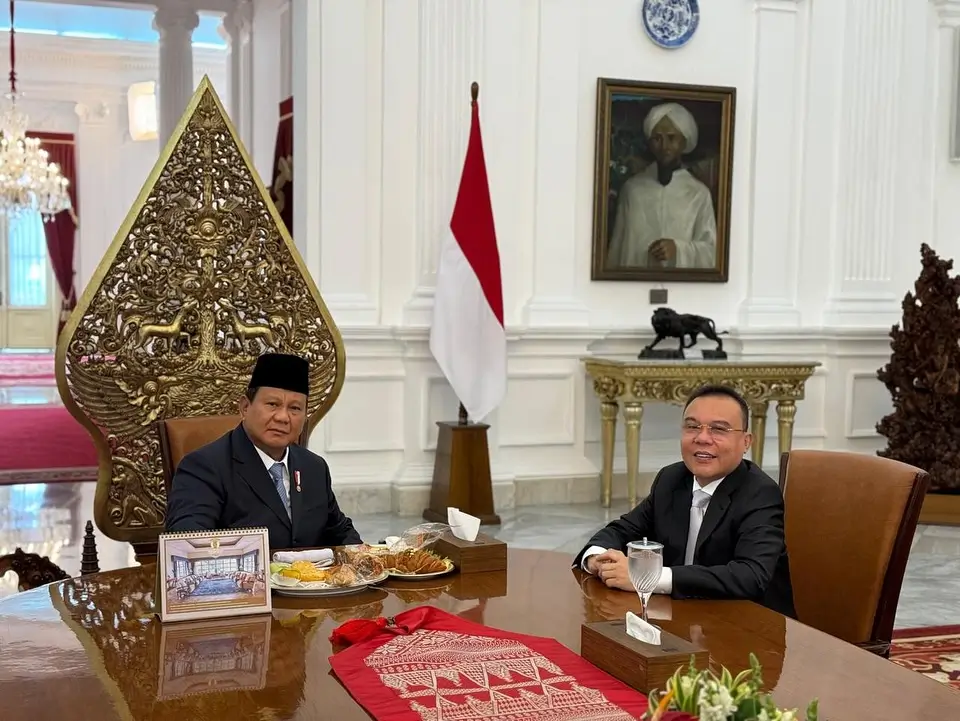 Presiden RI Prabowo Subianto Bersama Wakil Ketua DPR RI sekaligus Ketua Harian DPP Partai Gerindra, Sufmi Dasco Ahmad. (Foto: Instagram/sufmi_dasco)