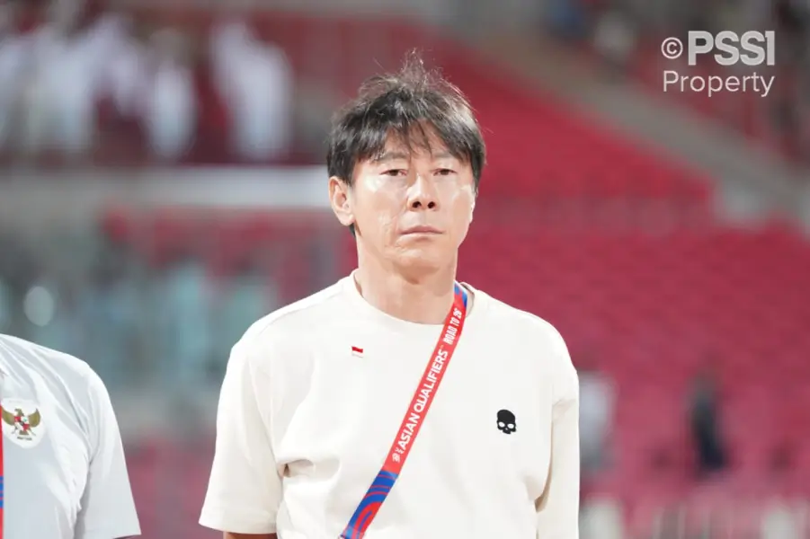 Pelatih Timnas Indonesia, Shin Tae-yong berjasa banget dalam prestasi Timnas Indonesia. Foto; PSSI