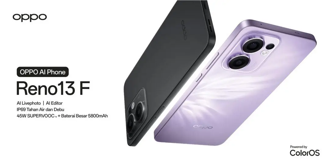 Hadir di Indonesia  Ini Spesifikasi OPPO Reno13 F 5G 