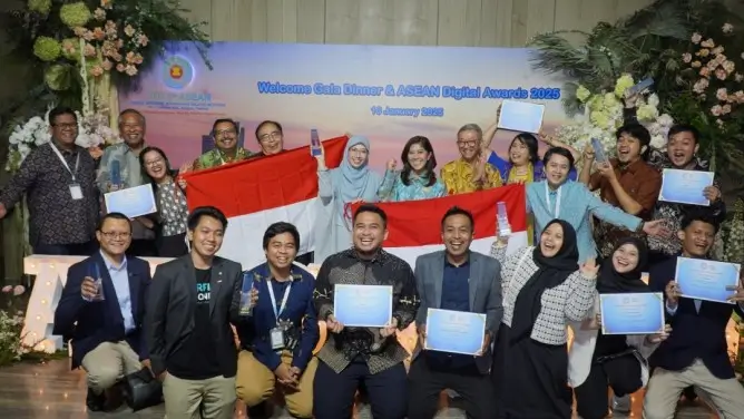 Foto: Startup Indonesia Raih Penghargaan di ASEAN Digital Awards 2025 (dok. Komdigi)