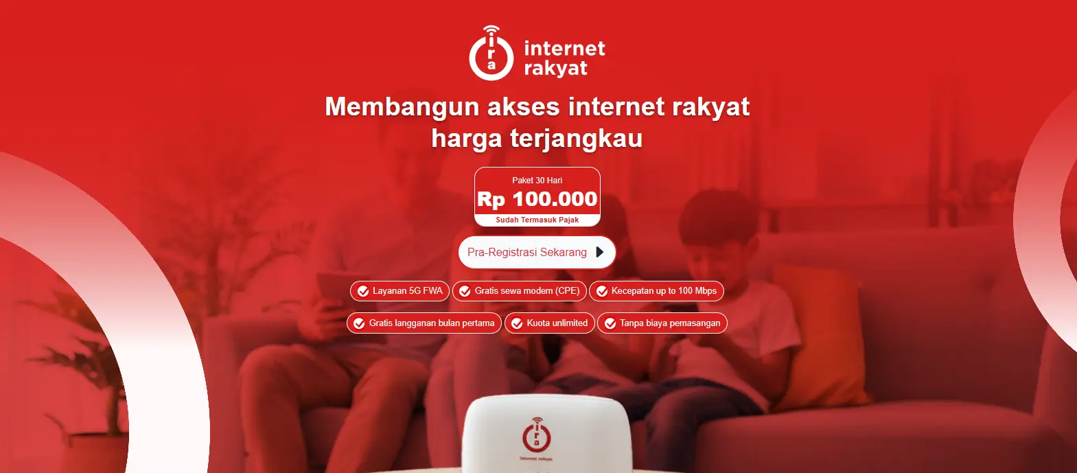 Foto: Tangkapan Layar Situs Internet Rakyat (dok. ThePhrase.id)