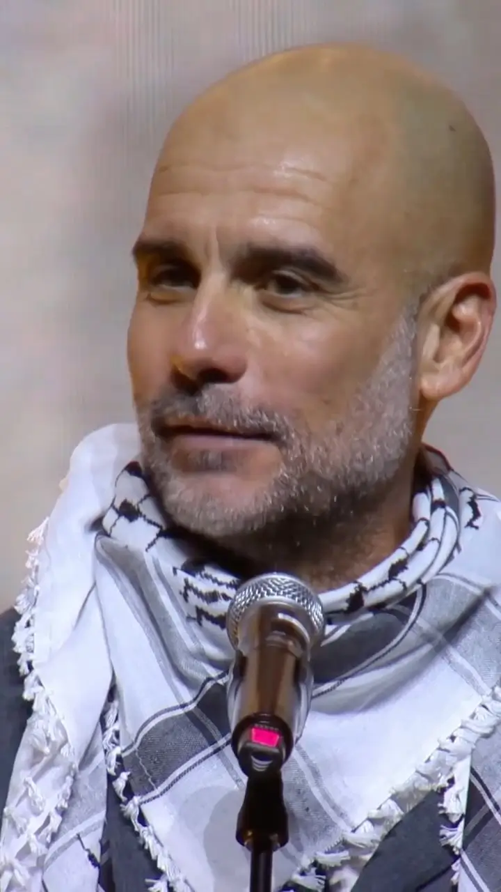 Dari Sepak Bola ke Kemanusiaan Pep Guardiola Suarakan Palestina di Barcelona dan Prihatin Nasib Anak Anak