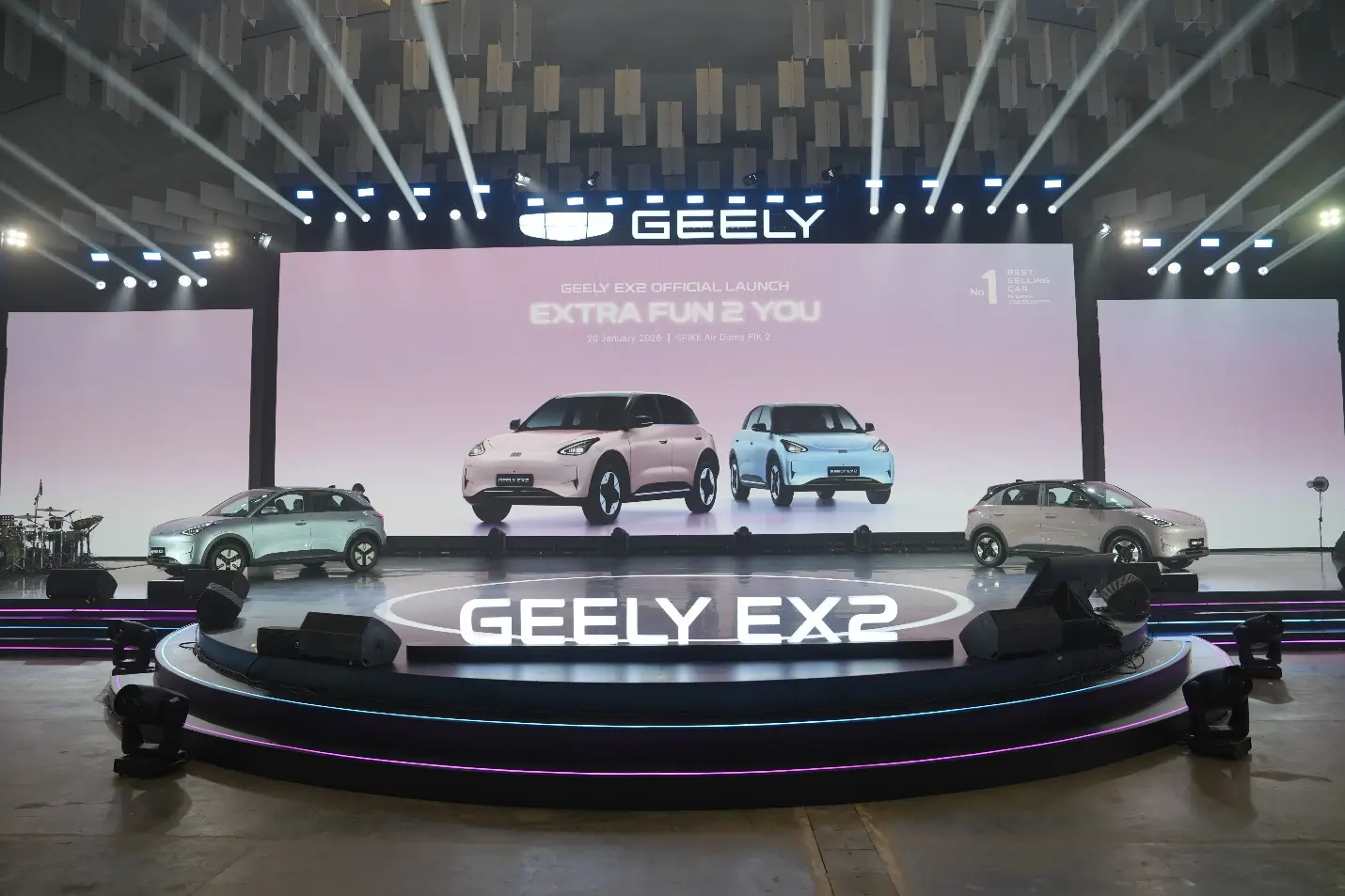 Resmi Meluncur di RI  Geely EX2 Hadir dalam 2 Varian  Dijual Mulai Rp229 Jutaan