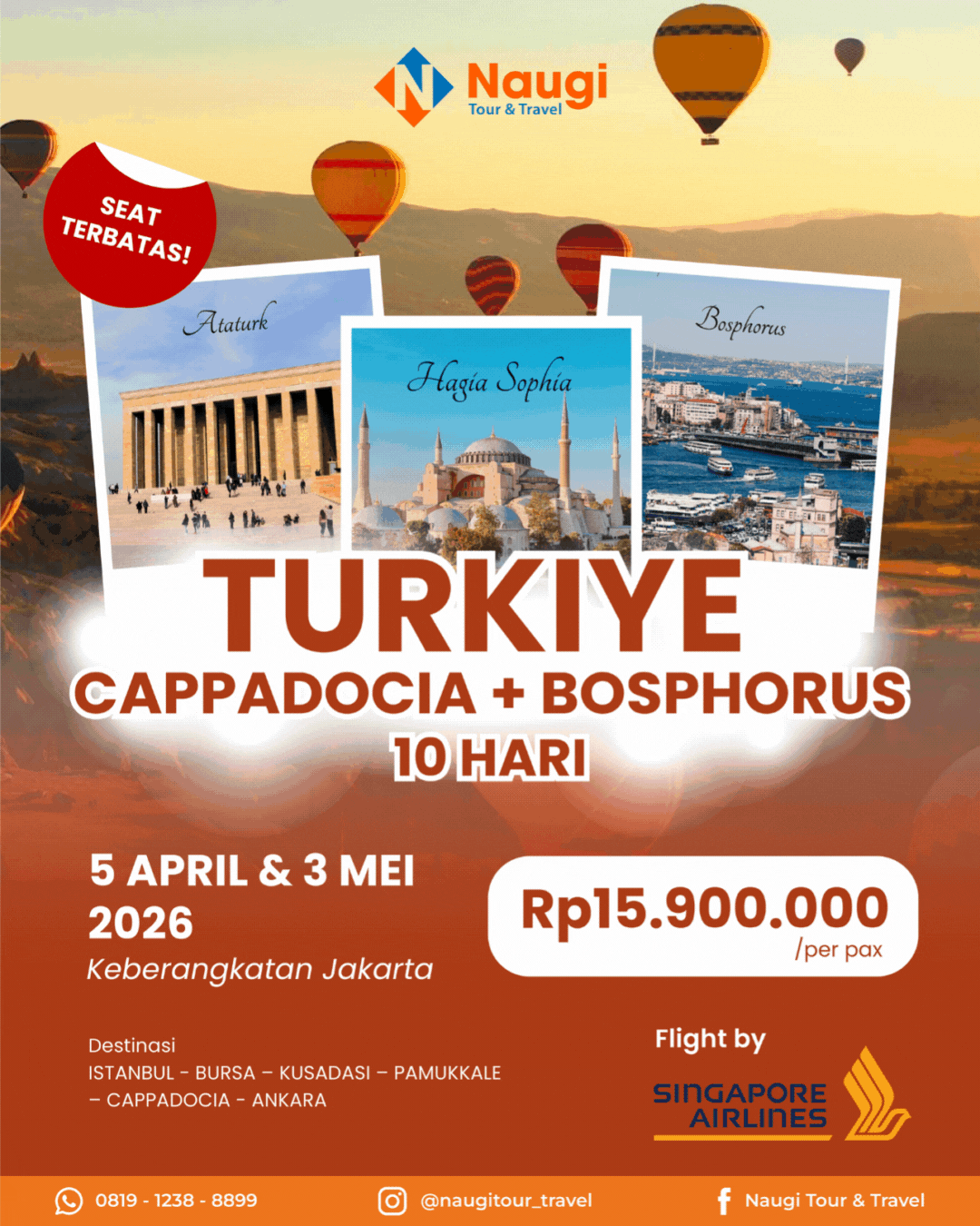 Thephrase ads Iklan Naugi TURKIYE 10 HARI