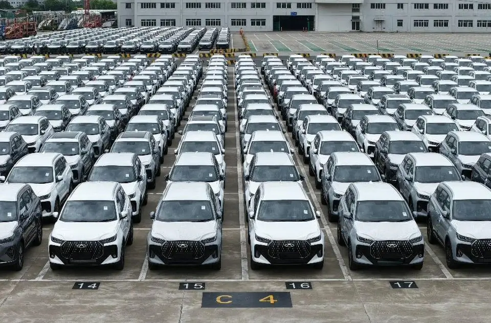 Mobil Chery yang siap diekspor. (Foto: cheryinternational.com)
