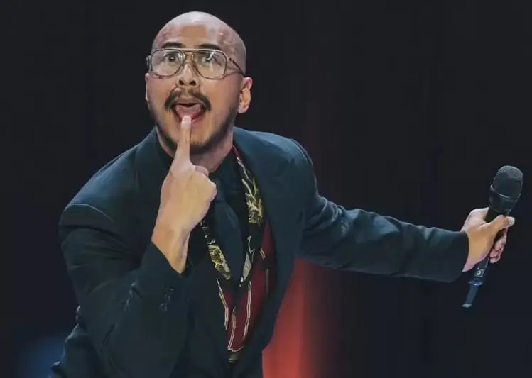 Komika Pandji Pragiwaksono. Foto: tangkapan layar Instagram @panjdi.pragiwaksono