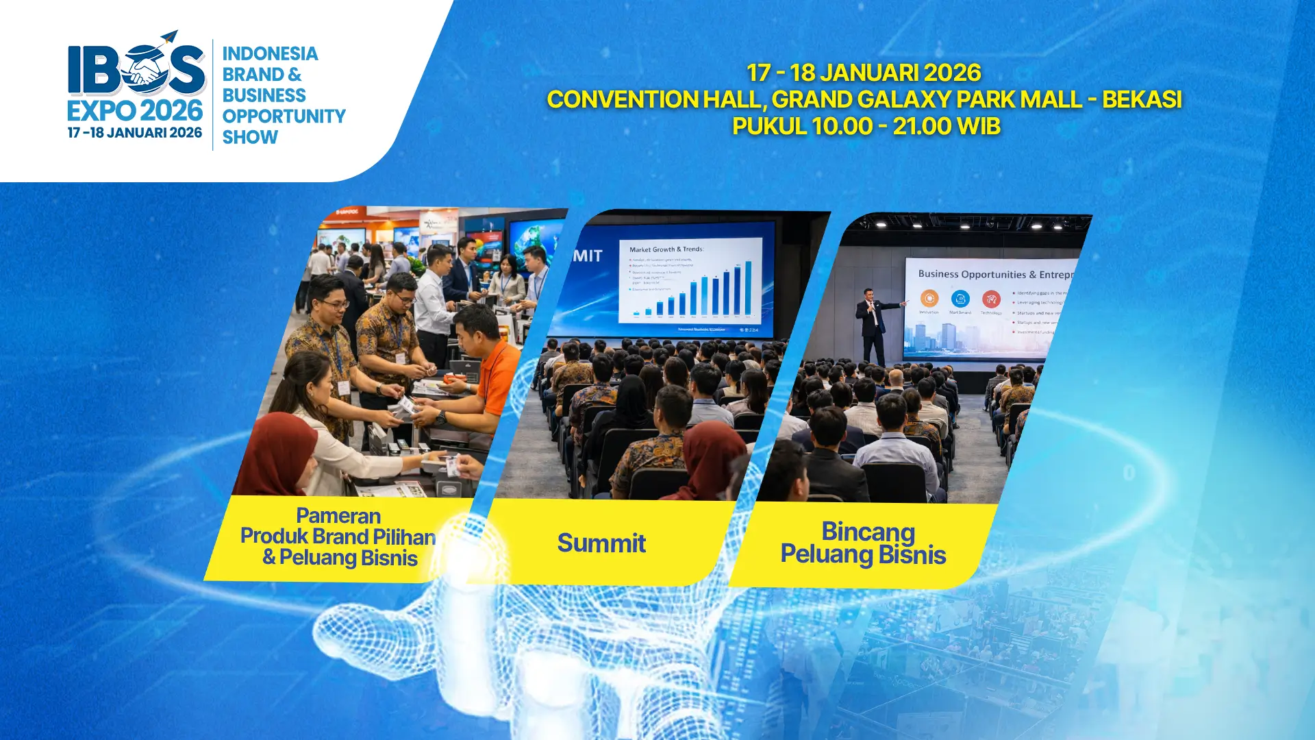 Dorong Pertumbuhan Wirausaha, IBOS EXPO 2026 Siap Digelar di Awal Tahun 2026