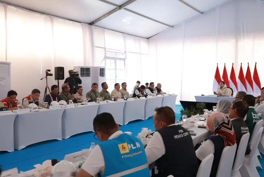 Presiden Prabowo Tinjau Langsung Hunian Danantara di Aceh Tamiang  600 dari 15 Ribu Unit Sudah Siap