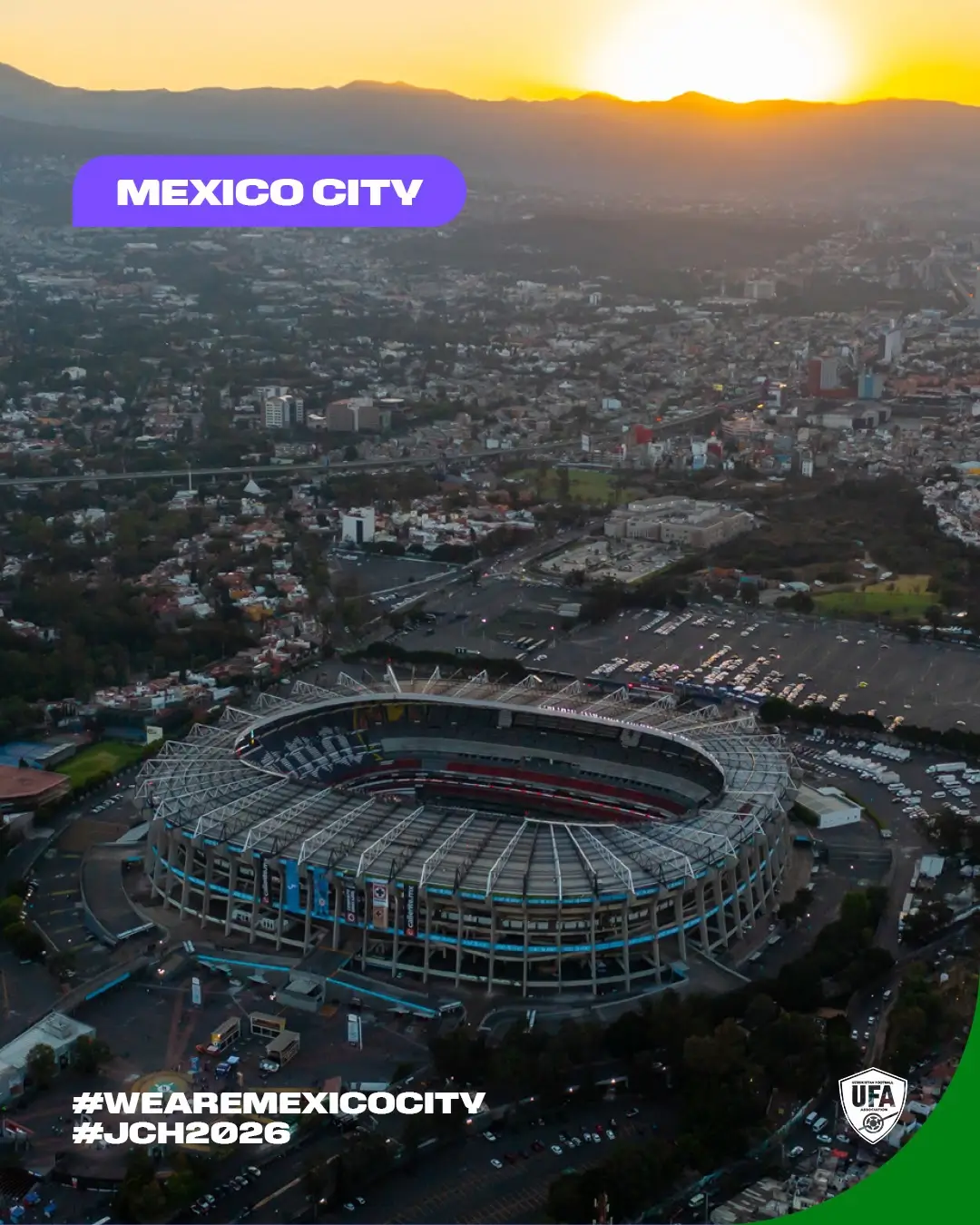 Salah satu venue Piala Dunia 2026 di Meksiko. Foto Instagram Piala Dunia Meksiko.