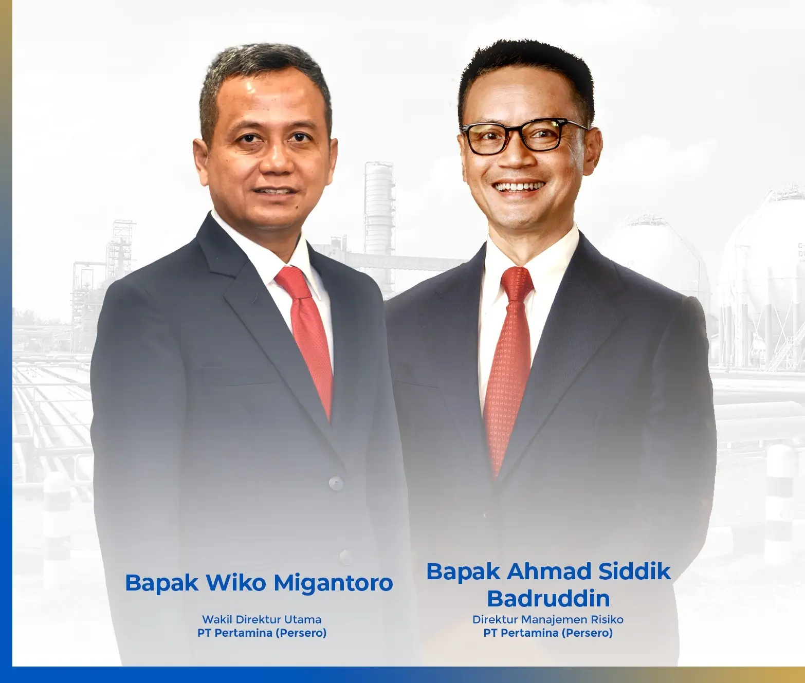 Dua Direksi baru Pertamina. (Foto: Pertamina)