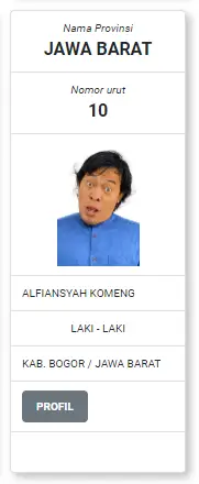 Tiba Tiba Jadi Calon Anggota DPD RI hingga Gunakan Foto Nyeleneh  Komeng Curi Perhatian Masyarakat