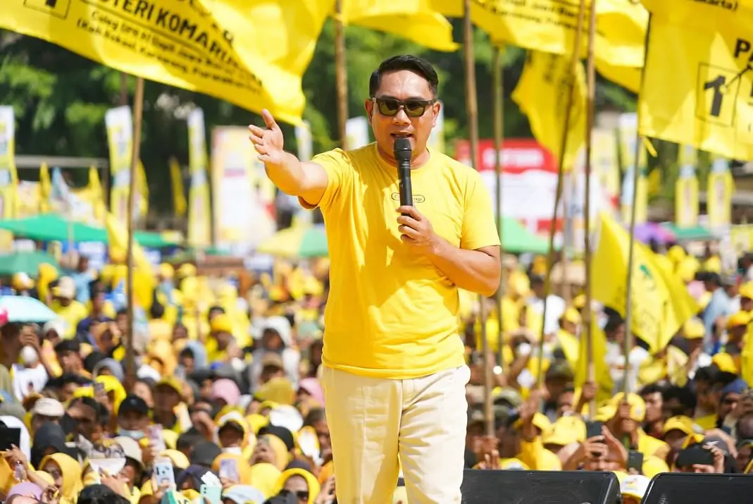 Kader Partai Golkar, Ridwan Kamil berpotensi maju sebagai calon Gubernur DKI Jakarta pada Pilkada 2024. (Foto: Instagram/golkar.indonesia)