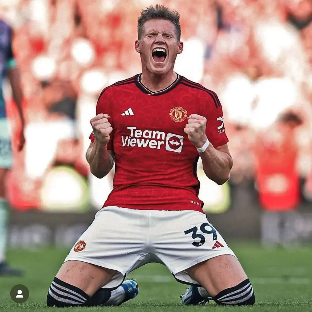 Scott McTominay menjelma sebagai top scorer Manchester United di Premier League 2023-2024. Foto: Istimewa