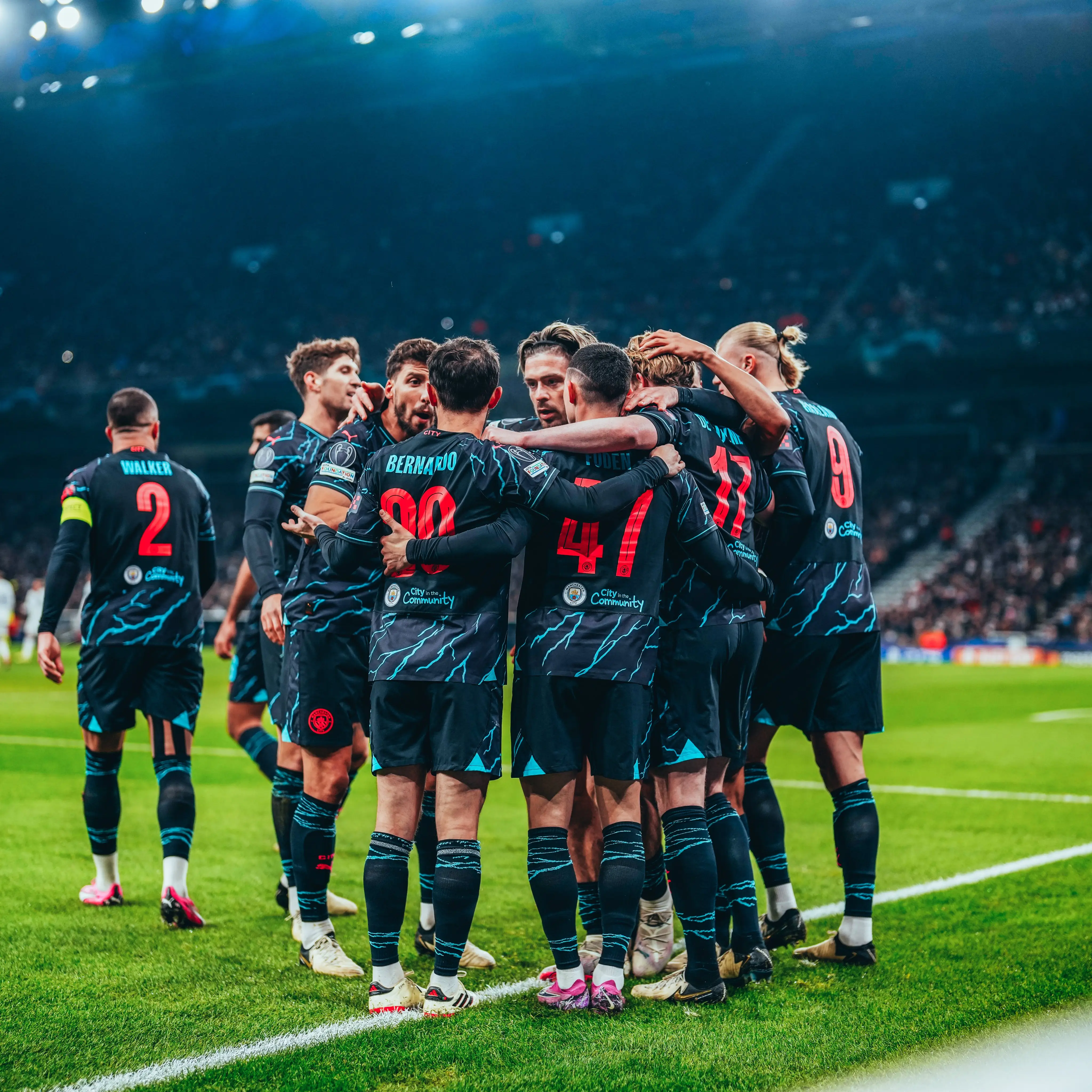 Manchester City menang 3-1 atas FC Copenhagen di babak 16 besar. Foto: Istimewa