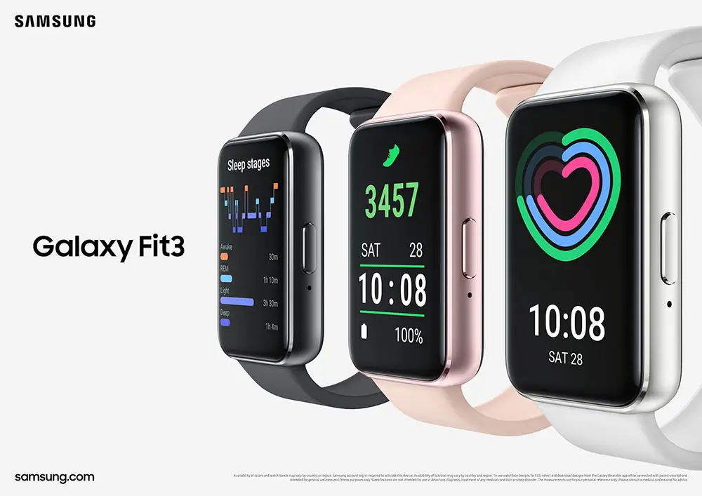 Foto: Samsung Galaxy Fit3 (dok. Samsung Indonesia)