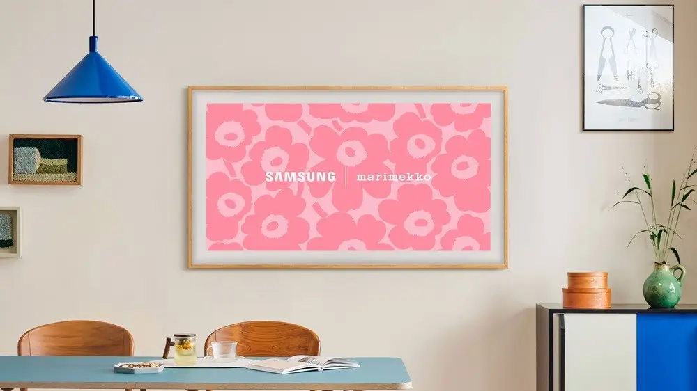 Foto: Kolaborasi Samsung dan Marimekko untuk Samsung The Frame (dok. Samsung Indonesia)