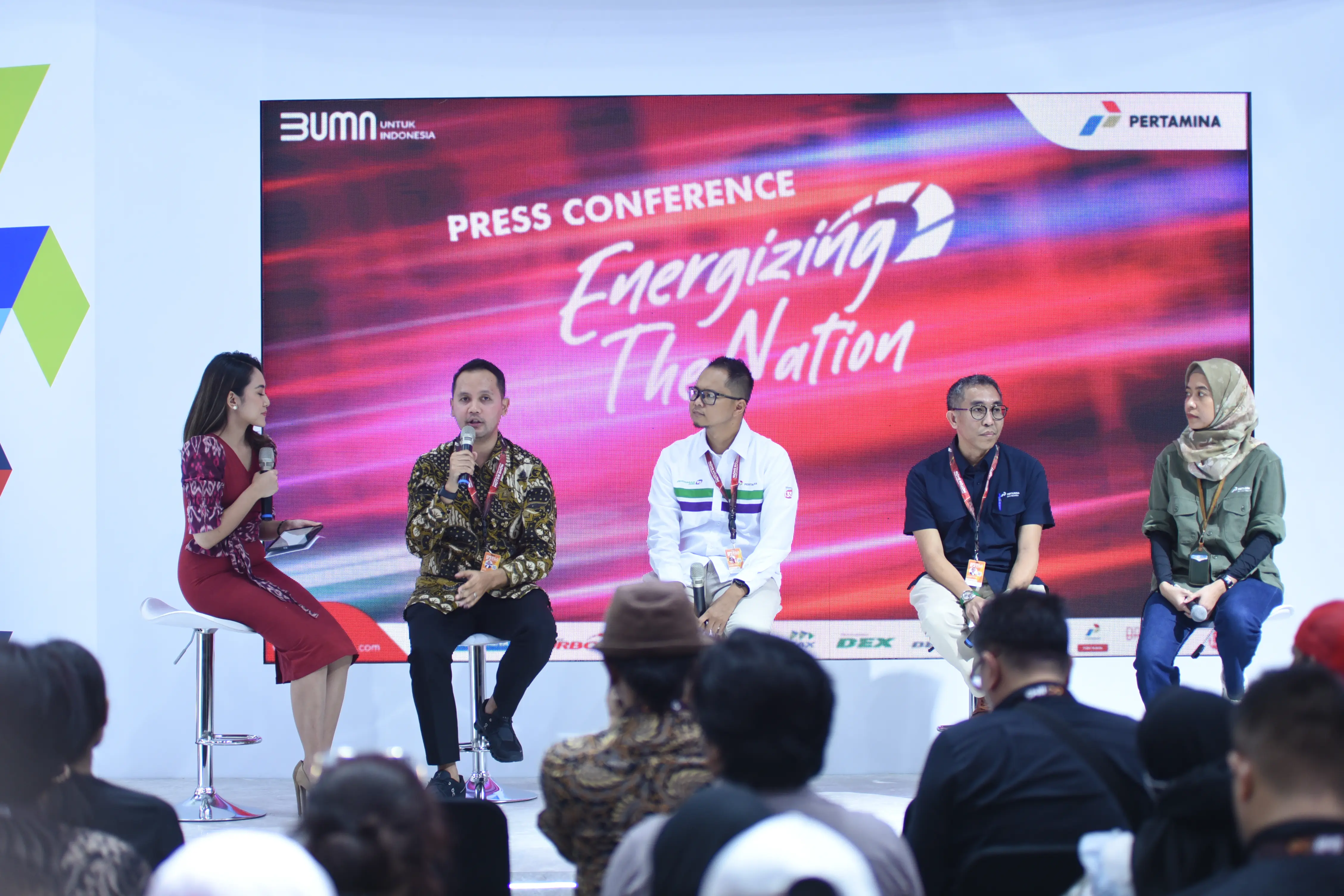 JAKARTA -  Press Conference Pertamina dengan tema 