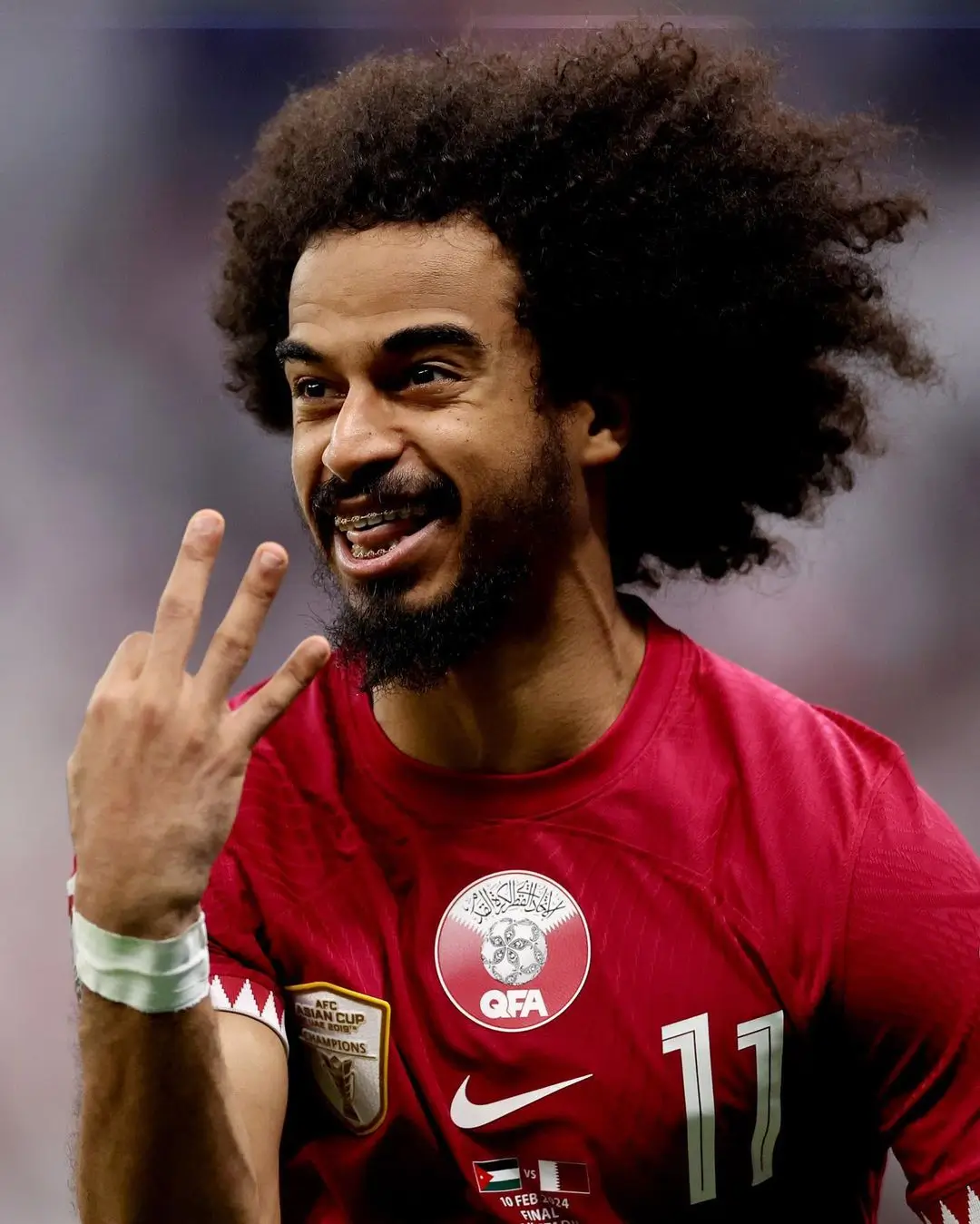 Sabet Penghargaan Pemain Terbaik dan Top Skor di Piala Asia 2023  Kepoin Profil Pesepak Bola Asal Qatar Akram Afif 
