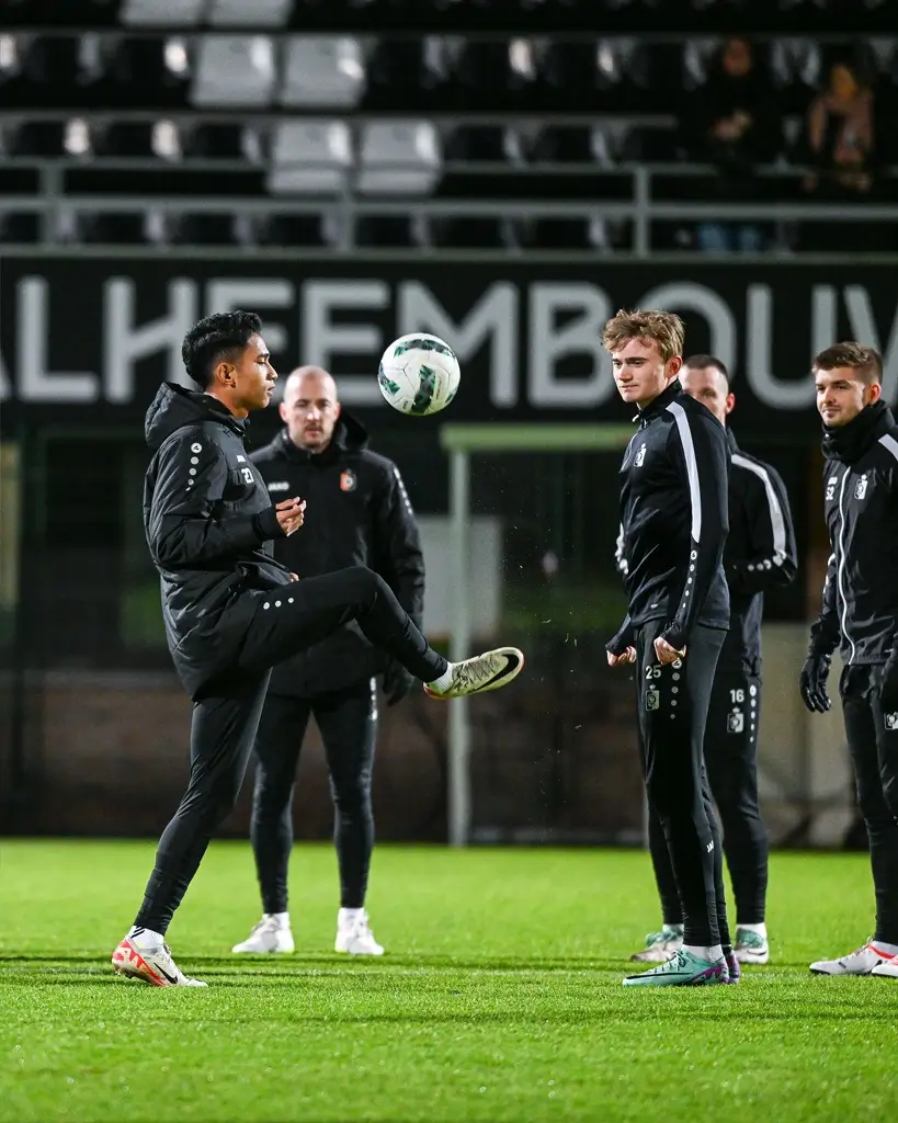 Kembali dari Piala Asia 2023  Marselino Ferdinan Turun di Liga Belgia untuk Kali Pertama