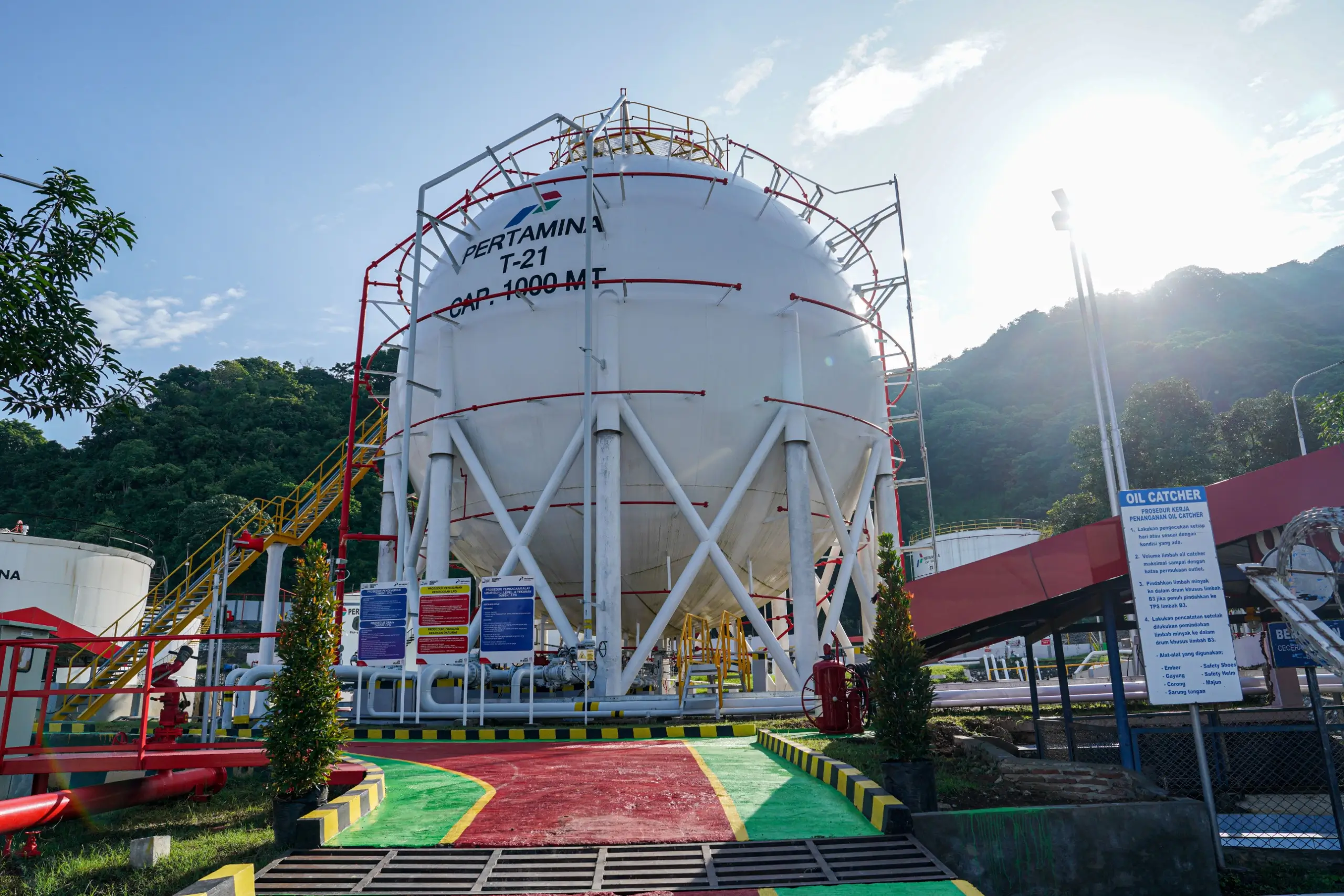 Peresmian Terminal LPG Bima   Komitmen Pertamina Perkuat Infrastruktur Energi Nasional di Indonesia Timur