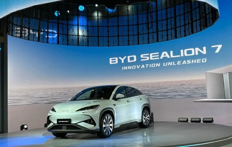 BYD Sealion 7. (Foto: ThePhrase.id/Rahma K)