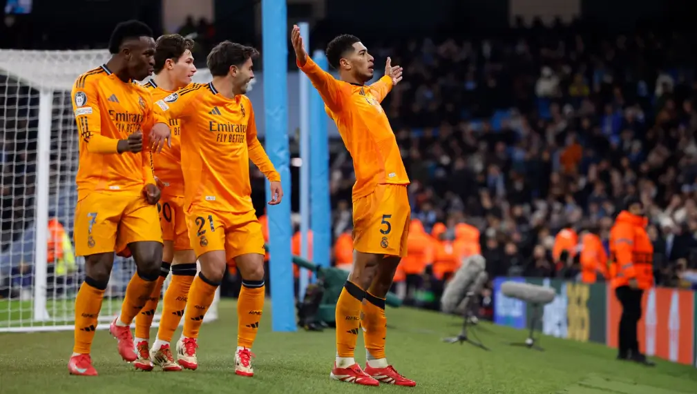 Real Madrid menang 3-2 atas Manchester City di Liga Champions. Foto Real Madrid.