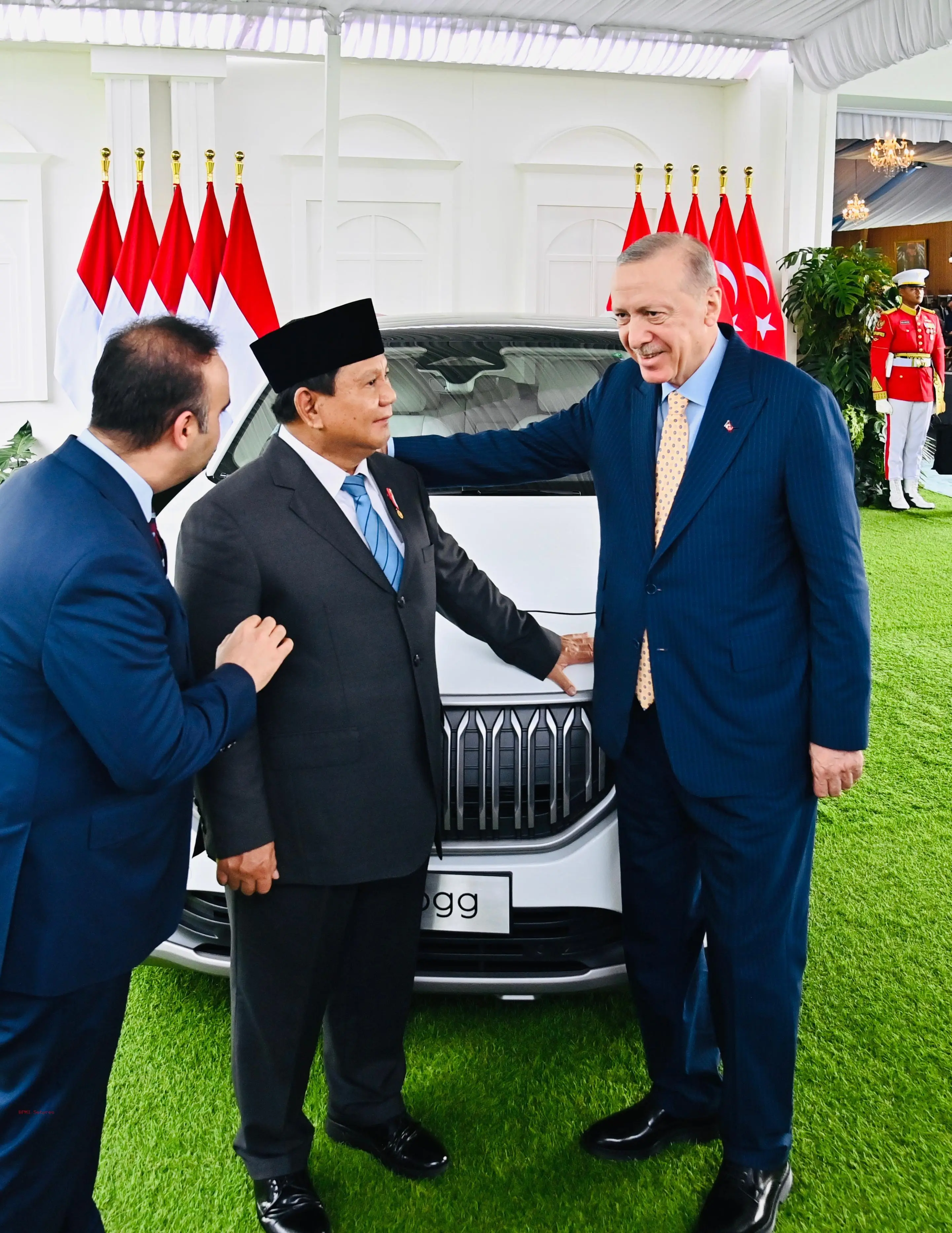 Presiden Prabowo dan Presiden Erdoğan. (Foto: setneg.go.id)
