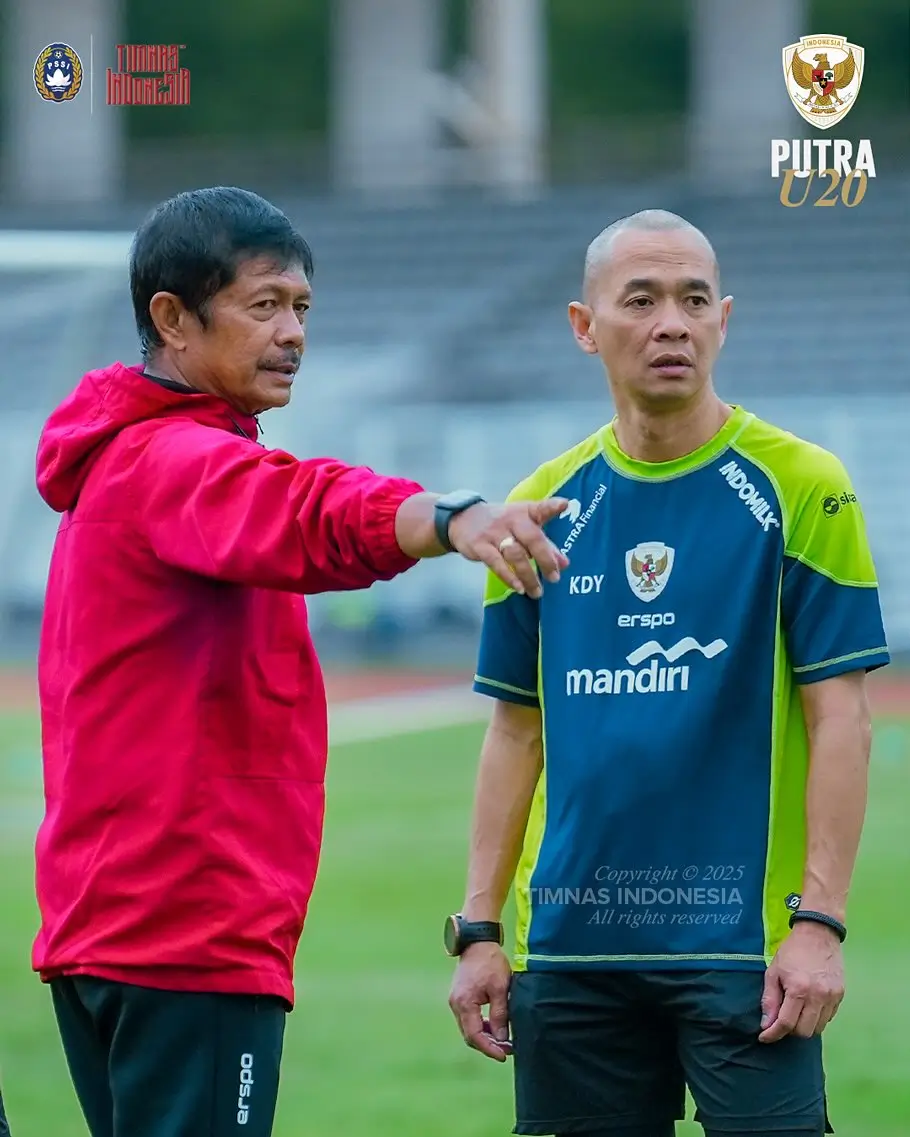 Patrick Kluivert telah menyelesaikan proses seleksi untuk pelatih lokal di Timnas Indonesia. Foto Instagram PSSI.