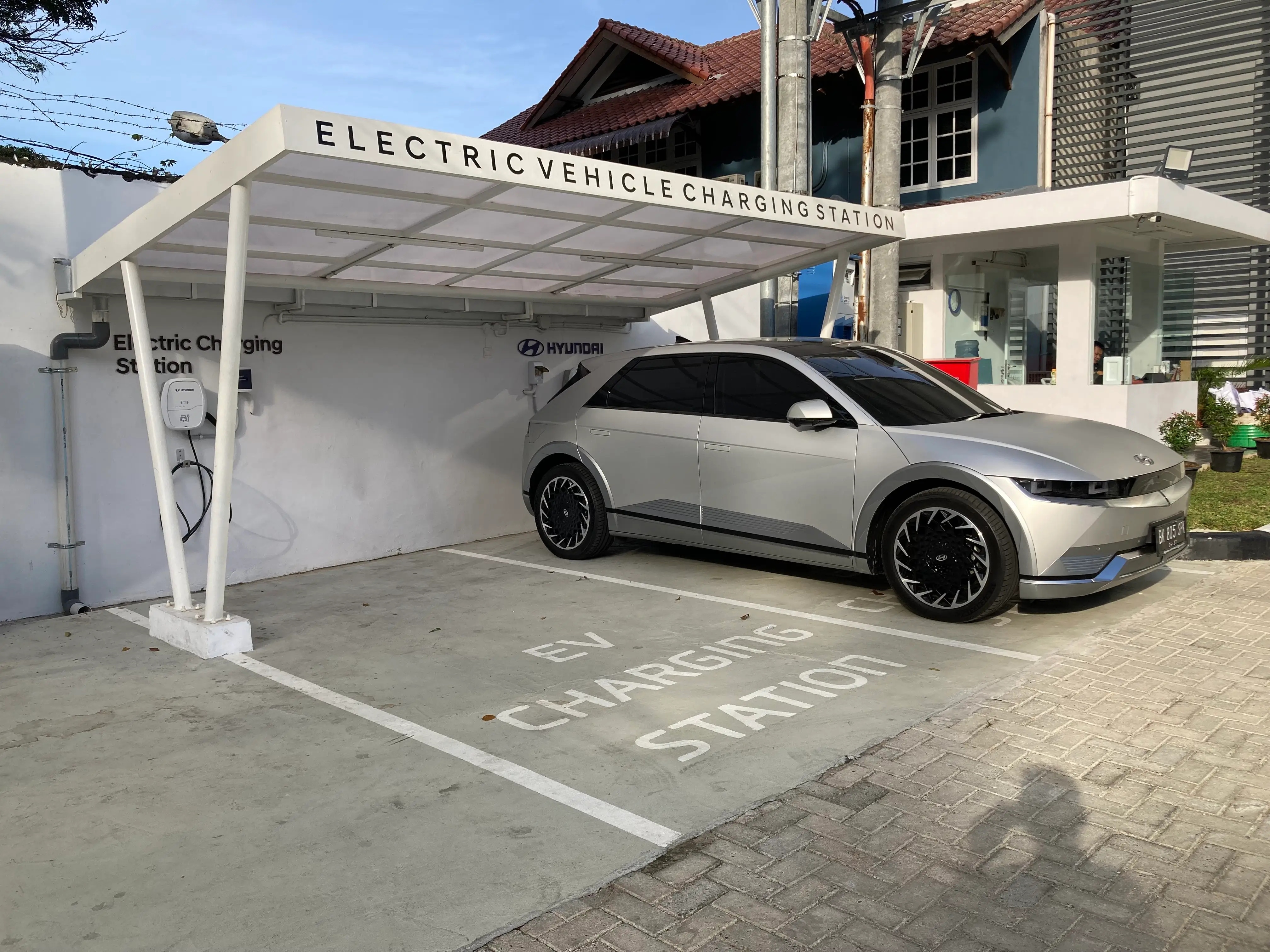 Ilustrasi EV Charging Station Hyundai. (Foto: Istimewa)