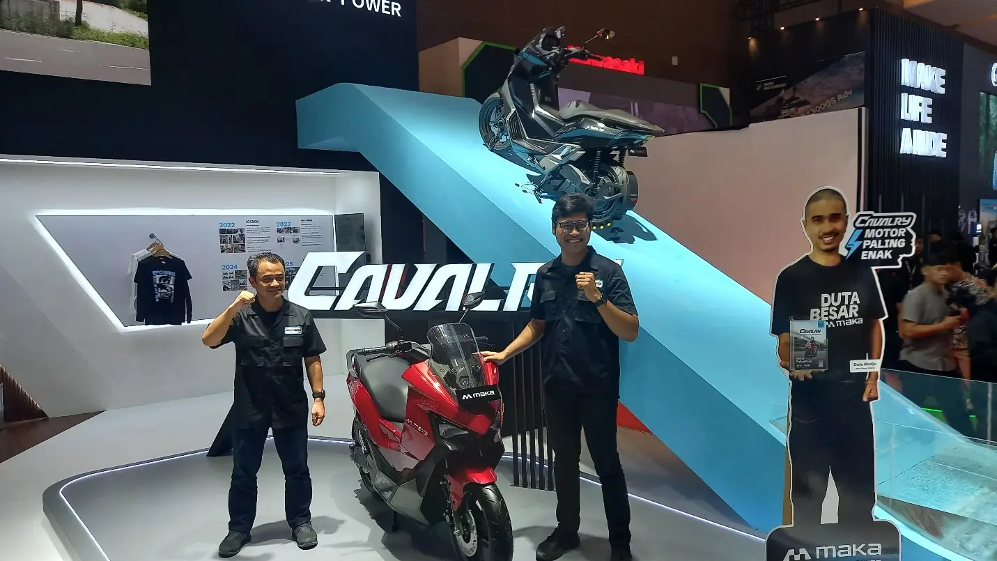 MAKA Motors Hadir Perdana di IIMS 2025  Perkenalkan    Motor Paling Enak    MAKA Cavalry