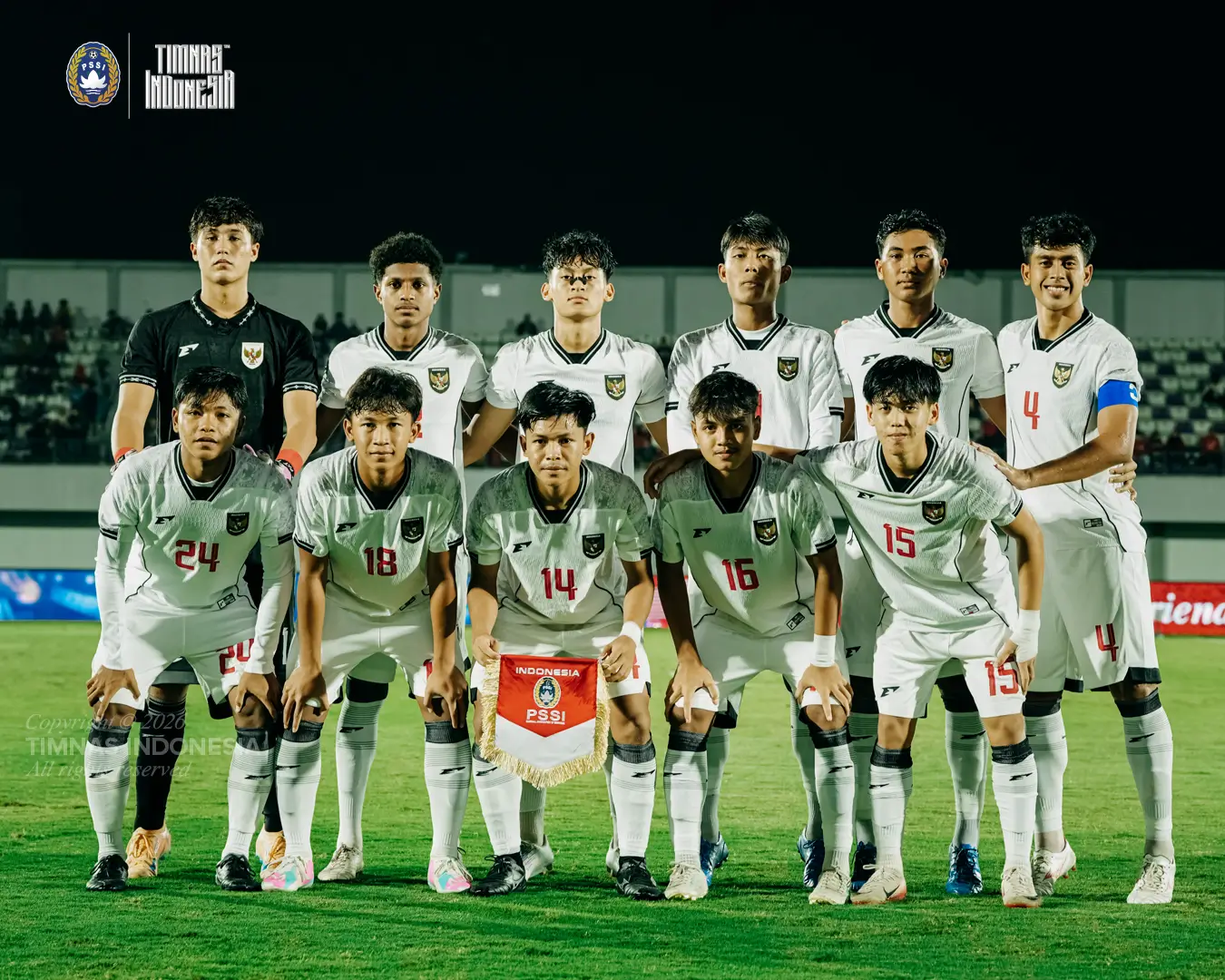 Timnas Indonesia U-17 Babak Belur, Dihajar China 0-7 Menjelang Piala Asia U-17 2026