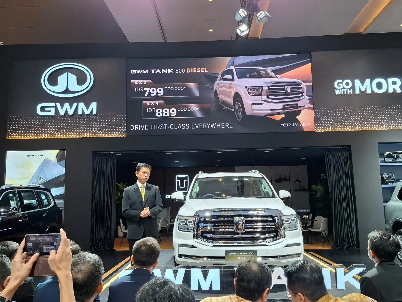 GWM Tank 500 Diesel Resmi Dipasarkan Lewat IIMS 2026 Harga Mulai Rp799 Juta