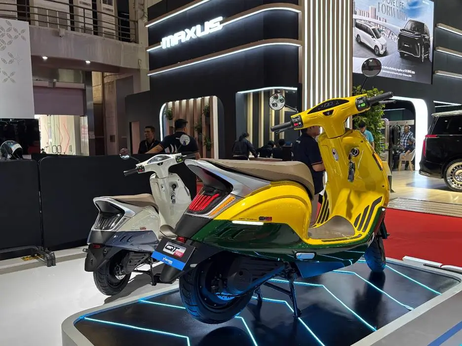 QT dan QT Pro Debut di IIMS 2026  Jadi Motor Listrik Baru Indomobil yang Dijual Mulai Rp15 Jutaan