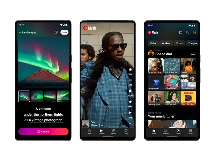 Foto: Fitur Baru Youtube Music (dok. Google)