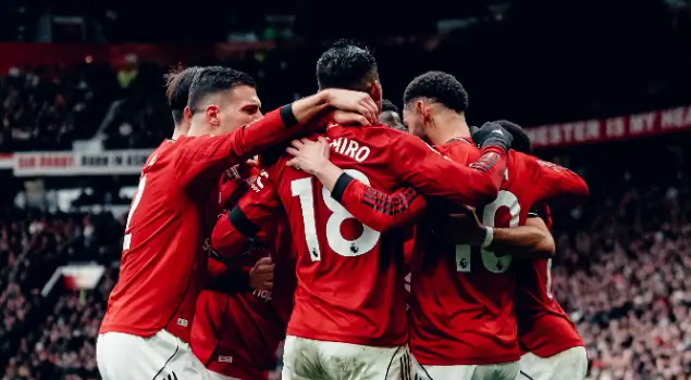 Performa Manchester United di bawah arahan pelatih kepala Michael Carrick menunjukkan tren positif. Foto X Manchester United.