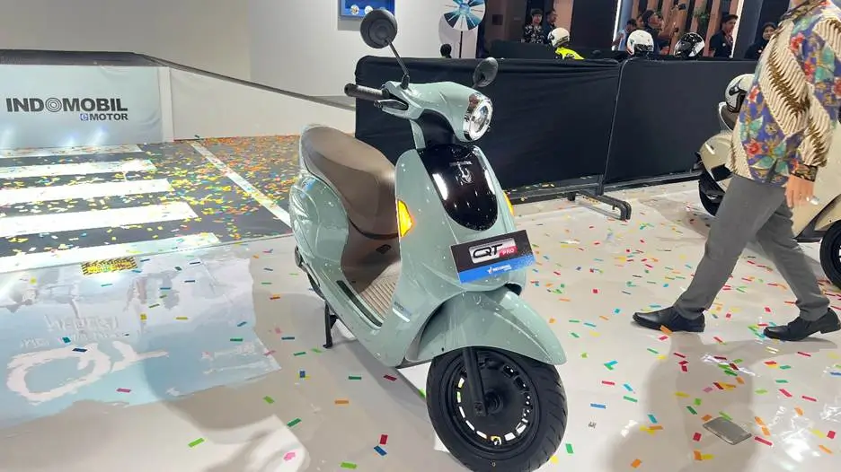 QT dan QT Pro Debut di IIMS 2026  Jadi Motor Listrik Baru Indomobil yang Dijual Mulai Rp15 Jutaan