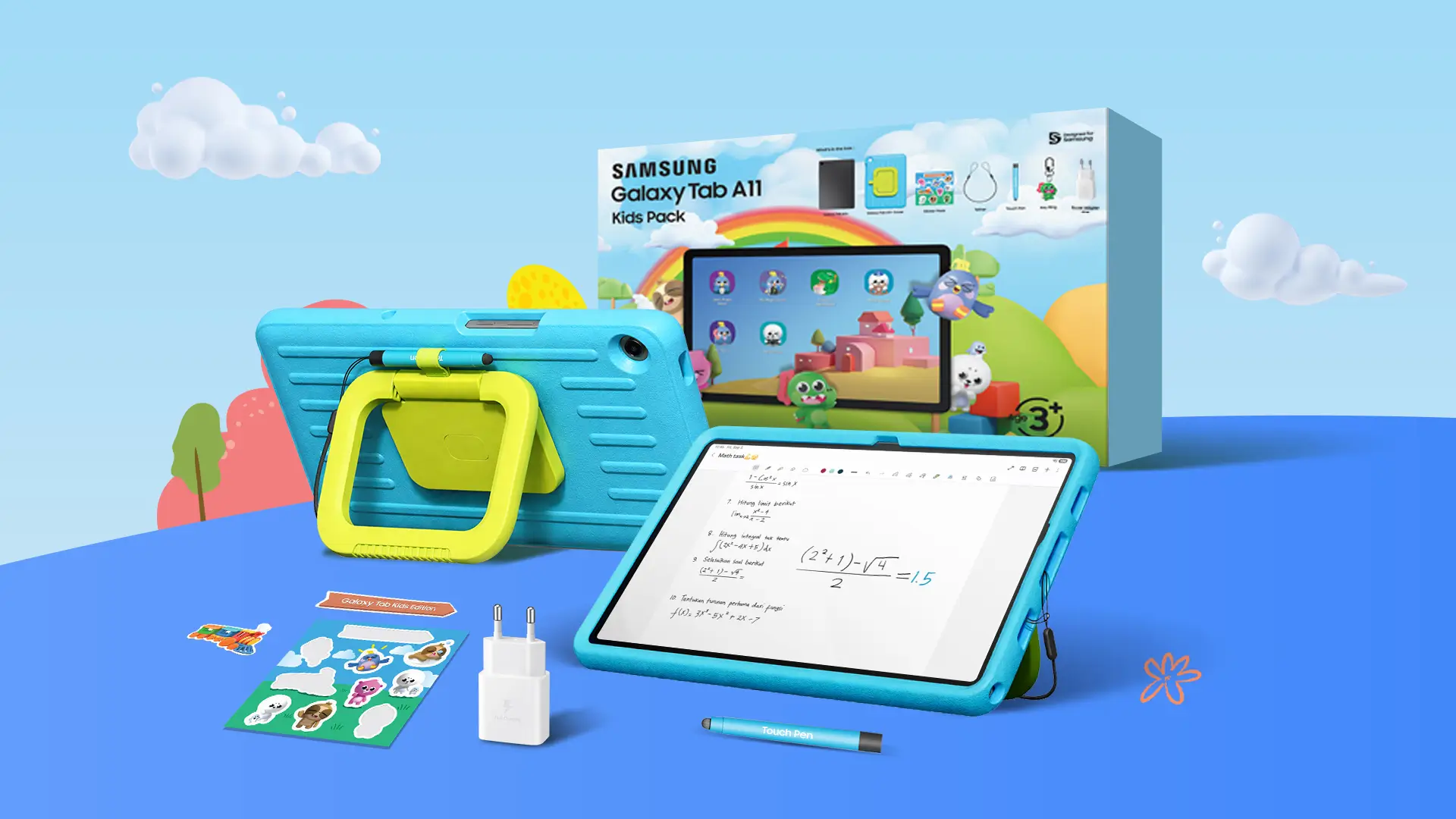 Foto: Galaxy Tab A11 Kids Pack (dok. Samsung Indonesia)
