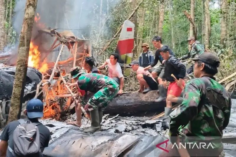 Pesawat Angkut BBM Pelita Air Jatuh di Kalimantan Utara, Ini Kronologisnya