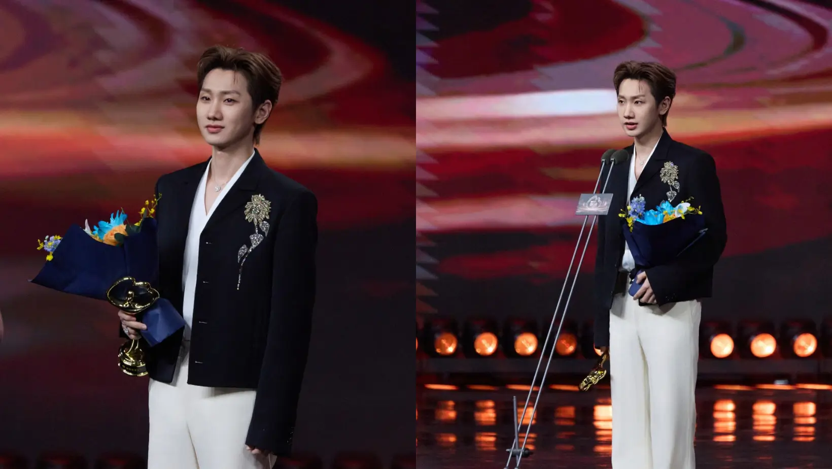 Suaranya Langganan Isi OST C Drama  Silence Wang Raih Best Singer of the Year di Weibo Night 2025