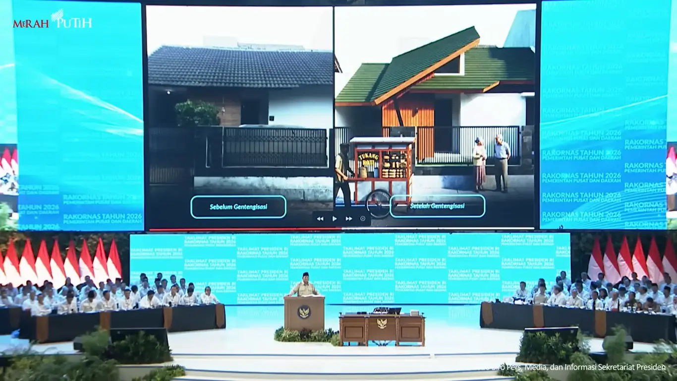 Prabowo Gagas Program Gentengisasi Nasional, Targetkan Rumah Bebas Atap Seng