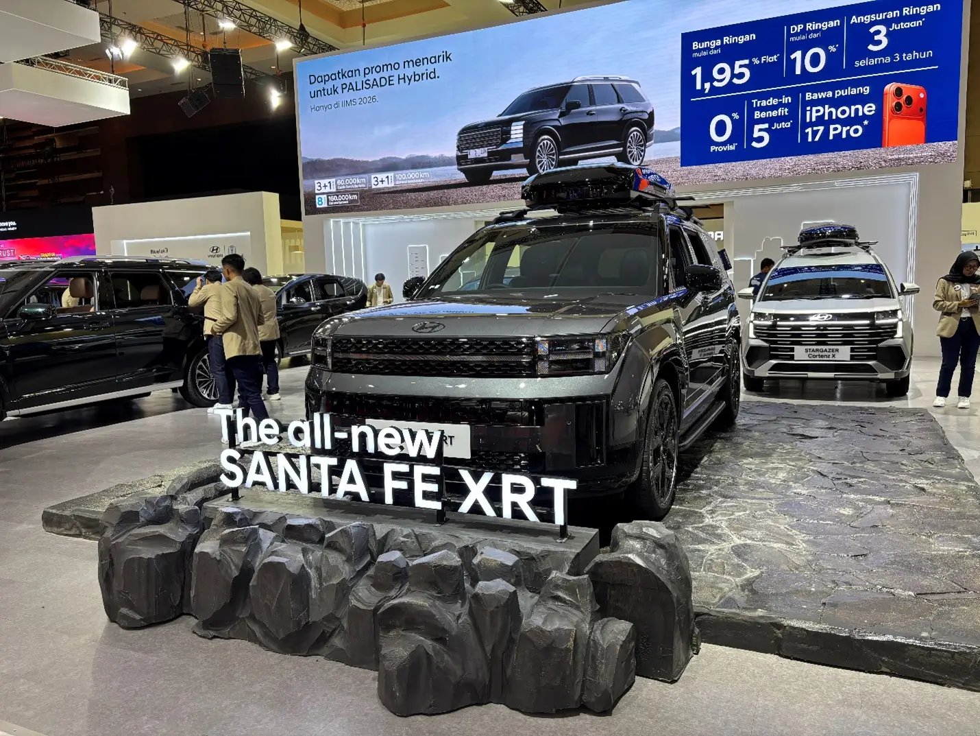 Spesifikasi Hyundai Santa Fe XRT, Varian Terbaru yang Melantai di IIMS 2026