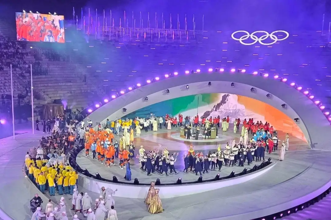 Acara penutupan Winter Olympics 2026 di Verona, Italia pada Minggu (22/02/26) malam waktu setempat. (Foto: Instagram/olympics)